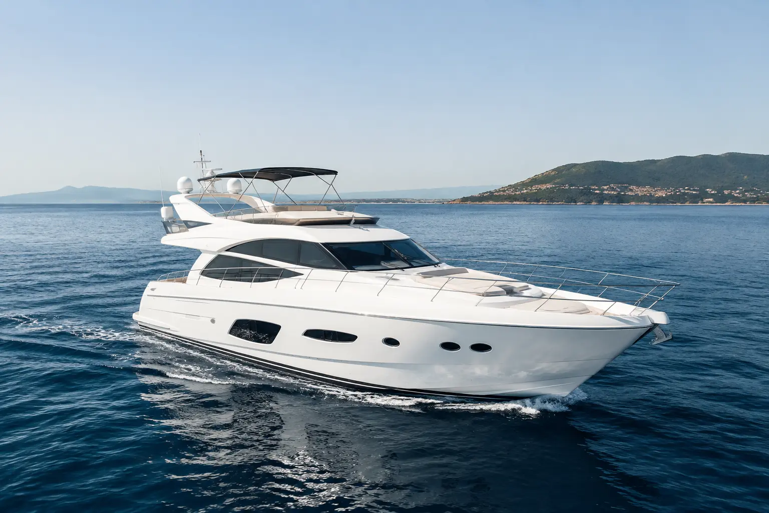 Private yacht for coordinated VIP medical travel